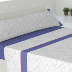 Juego De Sábanas 3 Piezas Cama 90cm Pull Azul Donegal Collections