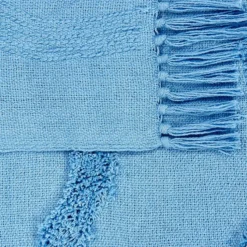 Manta De Algodón Azul Claro 125 X 150 Cm KHARI -Descansaya Tienda De Ventas 1168167fcae742b6f6bbe7749202012c16cd9553 ef672530eb2240a987d153c13fa41c4e