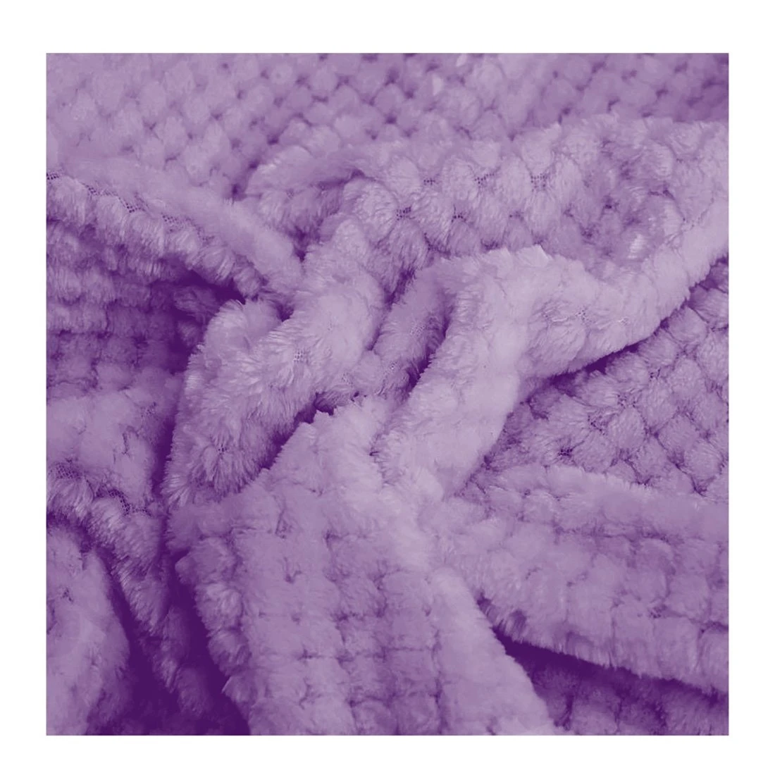 Acomoda Textil - Manta De Sedalina 220x240 Cm. Manta Cálida, Transpirable, Suave Y Ligera Para Sofá, Cama Y Viaje. (Lila) 5 Acomoda Textil - Manta De Sedalina 220x240 Cm. Manta Cálida, Transpirable, Suave Y Ligera Para Sofá, Cama Y Viaje. (Lila) - Image 3