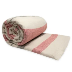 Vipalia - Manta Para Cama Algodon. Plaid Sofa Suave Transpirable. Mantas Para Sofa Entretiempo Otoño. Cubre Cama Modelo Sarga. Colcha Cubre Sofa Decoracion. Pequeña 120x200 Cm. Color Rosa-Gris Oscuro