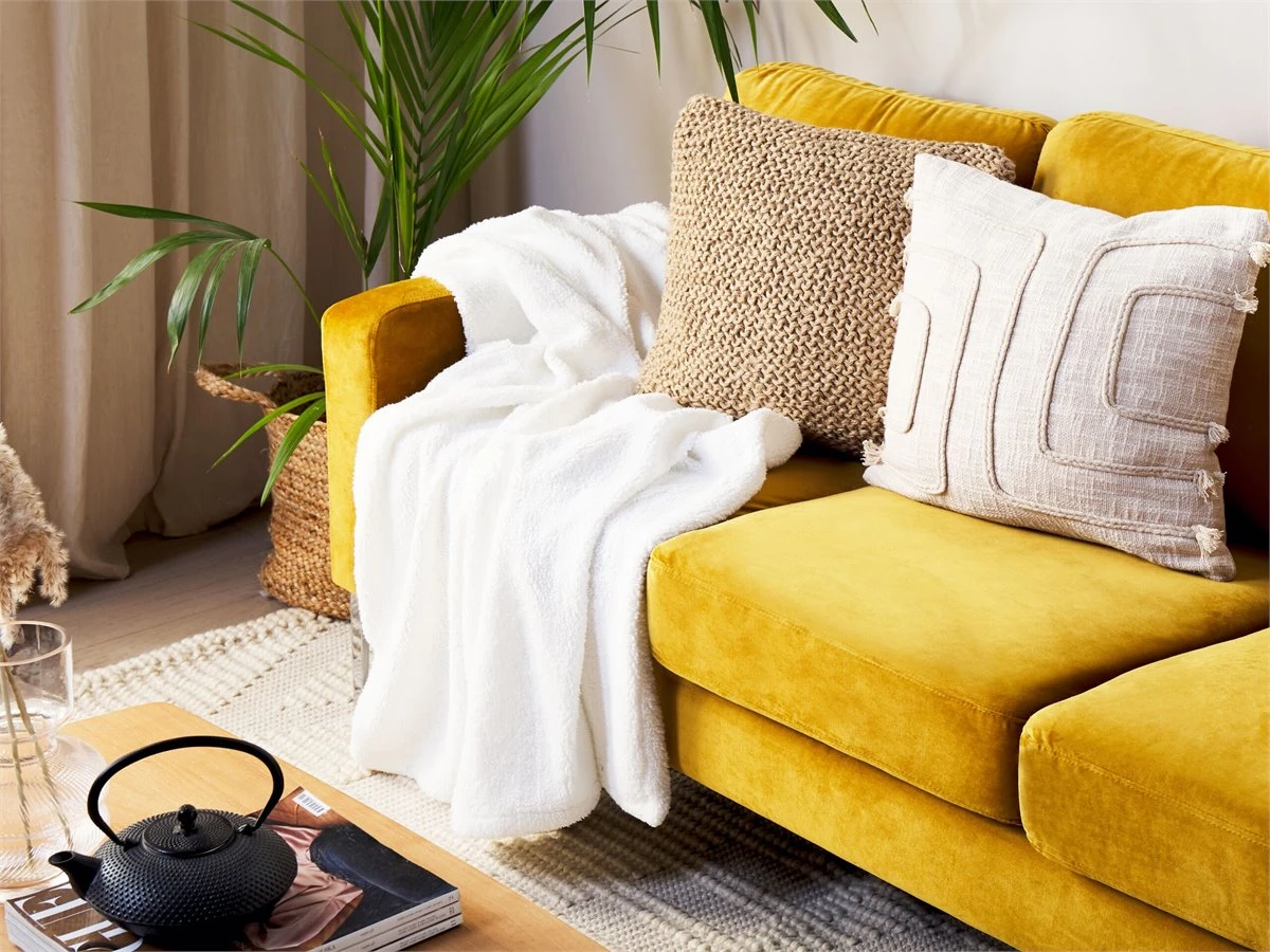 Manta De Poliéster Blanco 125 X 150 Cm MIRGE 4 Manta De Poliéster Blanco 125 X 150 Cm MIRGE - Image 2