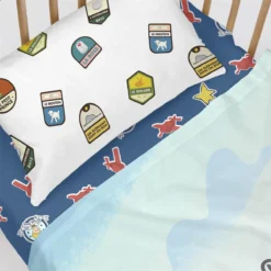 Son Avion Juego De Sábana Cuna (100x130 Cm) Multicolor -Descansaya Tienda De Ventas 2b5c7d8f80df65d3910006c7ad8d74764fa77081 ed67efe20d5b4090b20b1fcfaf1a028a