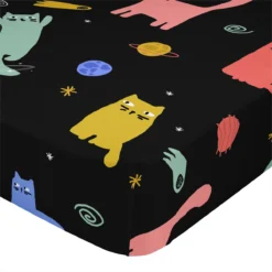 Cosmic Cats Bajera Cama 90 (90x200 Cm) Multicolor -Descansaya Tienda De Ventas 2f2da853457261bd97285fbffeb2b8a0f83b2660 54ee6bece317406db6b943bbd244118b