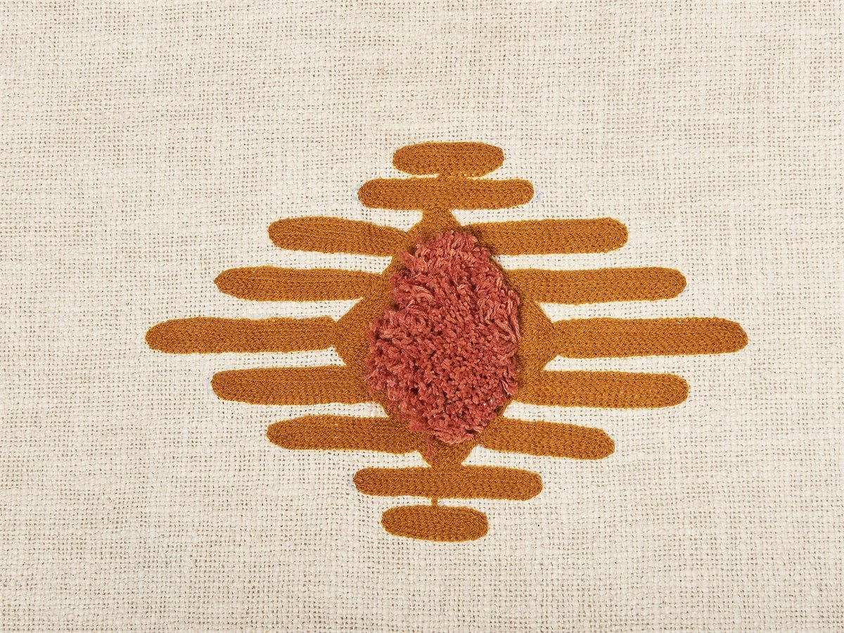 Manta De Algodón Multicolor 130 X 180 Cm MUNGER 7 Manta De Algodón Multicolor 130 X 180 Cm MUNGER - Image 5