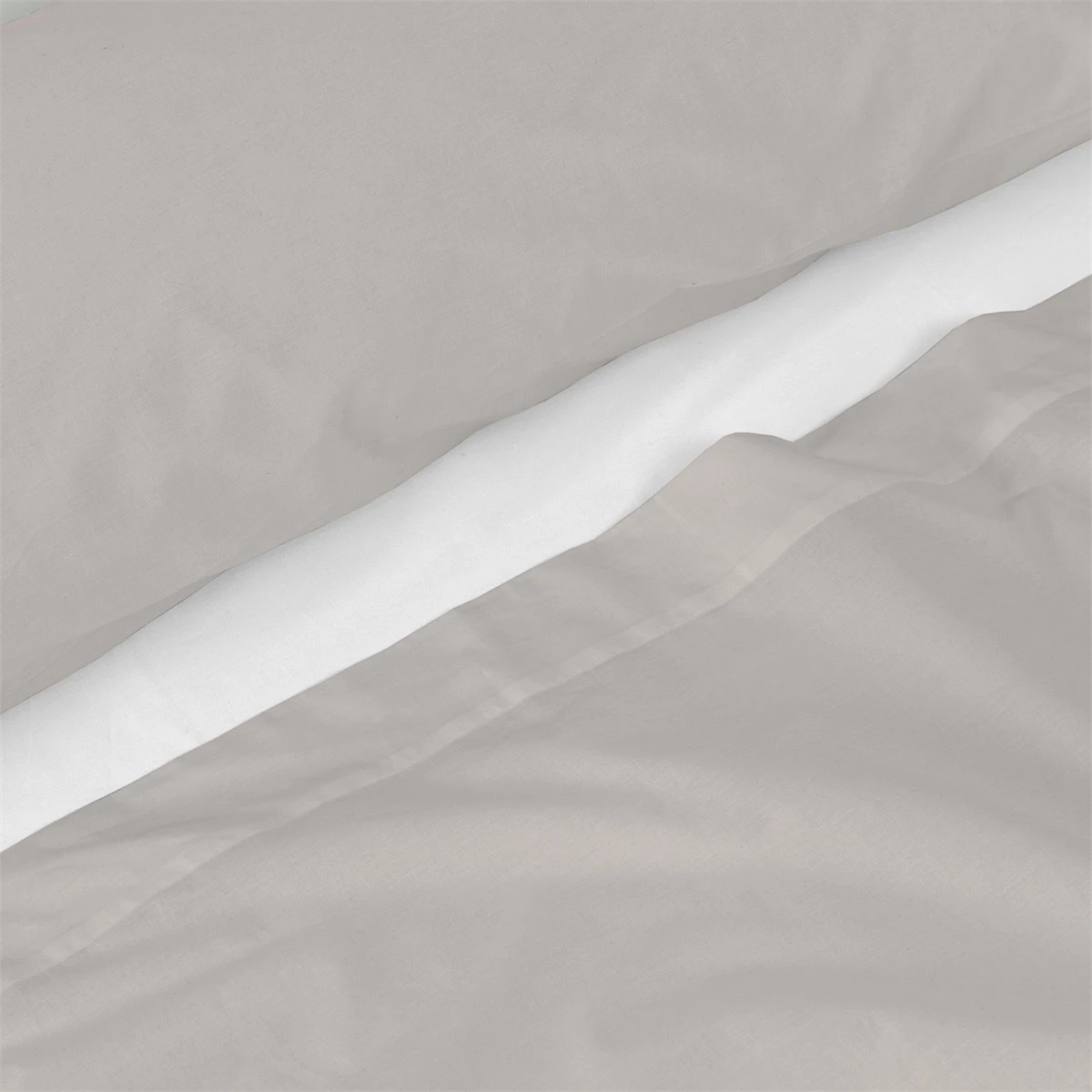 Basic Juego De Sábana Cama 80/90 (160x270 Cm) Gris 4 Basic Juego De Sábana Cama 80/90 (160x270 Cm) Gris - Image 3