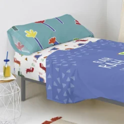 Funnysaurus Bajera Cama 105 (105x200 Cm) Multicolor -Descansaya Tienda De Ventas 3e5352fc06454bcc6f5b7554804718e285469cda 0e704ccf5aab492081ea5345678d6fd7