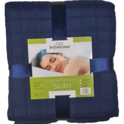 Colcha SICILIA Color AZUL Para Cama De 90cm