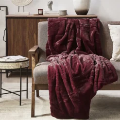 Manta De Poliéster Rojo/beige/borgoña 150 X 200 Cm TANTAN -Descansaya Tienda De Ventas 442b79852386d9823c91207b1d077213d9a2d42b 1341750118c24cdba456d2c11ec84829