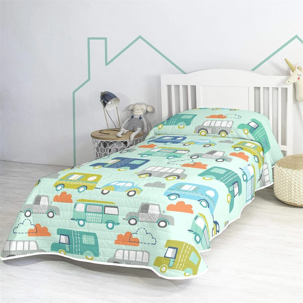 Holidays Colcha Cama 80/90 (180x260 Cm) Multicolor 4 Holidays Colcha Cama 80/90 (180x260 Cm) Multicolor - Image 2