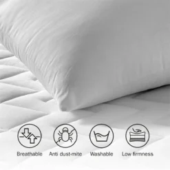 Almohada Firme Antiácaros 100% Algodón 80x40cm Pikolin Home -Descansaya Tienda De Ventas 50e284e8fc5131a40cd6d03b27fcfa1e06f488e0 95ad078dbfbd41439a48391f0502de01