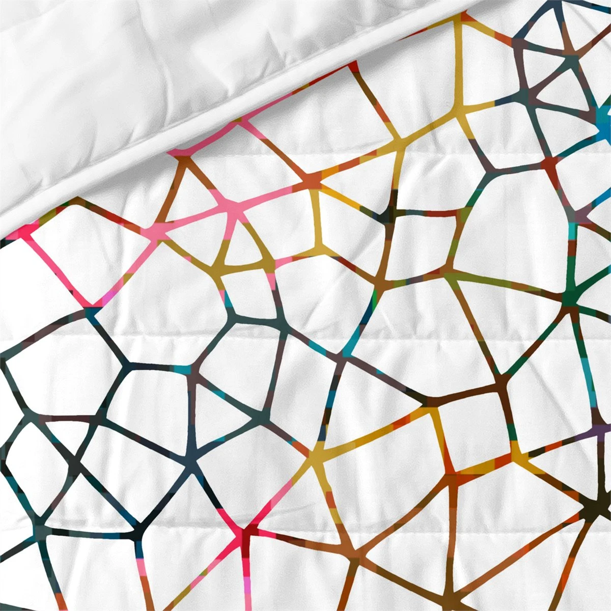 Net Colcha Cama 80/90 (180x260 Cm) Multicolor 5 Net Colcha Cama 80/90 (180x260 Cm) Multicolor - Image 3