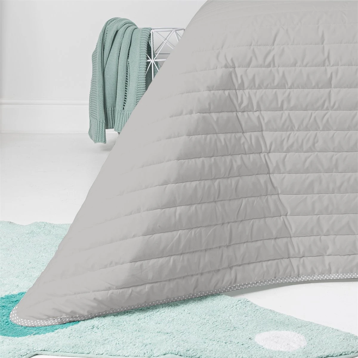 Dash Colcha Cama 80/90 (180x260 Cm) Gris 6 Dash Colcha Cama 80/90 (180x260 Cm) Gris - Image 4