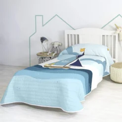 Navigateur Colcha Cama 80/90 (180x260 Cm) Multicolor