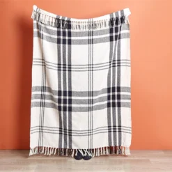 Manta De Algodón Blanco Crema/negro 130 X 170 Cm YUVALI 12 Manta De Algodón Blanco Crema/negro 130 X 170 Cm YUVALI -Descansaya Tienda De Ventas 629164cd5f9f32b4d169fae4a14be3e319f86848 3079e1fba608428a8fb84b0467d8357d