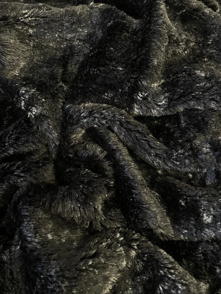 Acomoda Textil - Manta Piel Sintética 130x170 Cm, Manta Borreguito Extra Suave Para Sofá, Sillón Y Viaje Negro. (130x170 Cm) 4 Acomoda Textil - Manta Piel Sintética 130x170 Cm, Manta Borreguito Extra Suave Para Sofá, Sillón Y Viaje Negro. (130x170 Cm) - Image 2