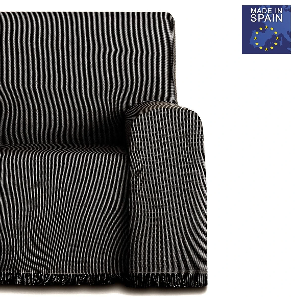 Vipalia Pack De 2 Colchas Multiusos Sofa. Plaids Para Cama. Mantas Foulard Cubresofa Cubrecama. Colchas Para Sofas Comoda Practica Y Suave. Poliester Algodon. Fundas Para Sofa Paul 180 X 260 Cm Marrón 4 Vipalia Pack De 2 Colchas Multiusos Sofa. Plaids Para Cama. Mantas Foulard Cubresofa Cubrecama. Colchas Para Sofas Comoda Practica Y Suave. Poliester Algodon. Fundas Para Sofa Paul 180 X 260 Cm Marrón - Image 2