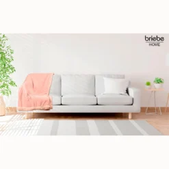 Briebe - Manta Sofá Invierno Grande Sedalina Lisa Y Borreguito Polar Sherpa 180x240cm Calentita Gruesa, , Coral -Descansaya Tienda De Ventas 865dfe197c745359f2075a7d18de16cfeb3a2562 bf2061d0411e49be81d30377b2669b27