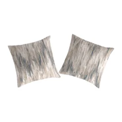 Guy Laroche 2 Fundas De Almohada 100% Algodón PercalKANNO 65x65 Cm Gris