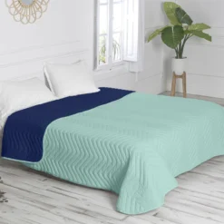 Basic Arista Colcha Cama 80/90 (180x260 Cm) Verde