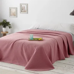 Vipalia - Colcha Bouti Pique 30% Algodón - 70% Poliester. Modelo Silver Cama 105 Cm - 200x260 Cm, Color Granate/Rojo -Descansaya Tienda De Ventas 9b88559e5b5307b7aaeb84158cd3e697d66c41c0 309a0726044f4b7787515f7ce38c9cb9