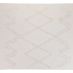 Manta Algodon Tejida A Mano 125x150 Cm