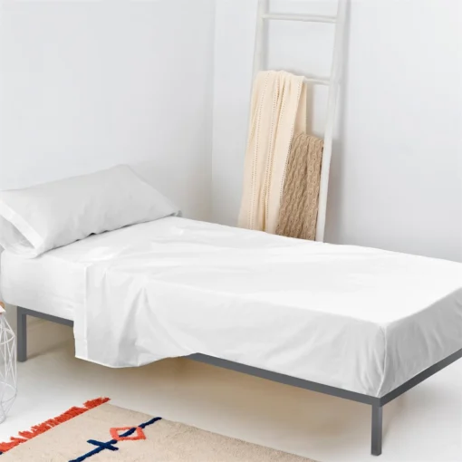 Basic Juego De Sábana Cama 80/90 (160x270 Cm) Blanco -Descansaya Tienda De Ventas b3849527f1bbb165b3d1f3239ef70d997a4bd85c a4a6c8f4dc5f4f5e90c9b7e29d66663e
