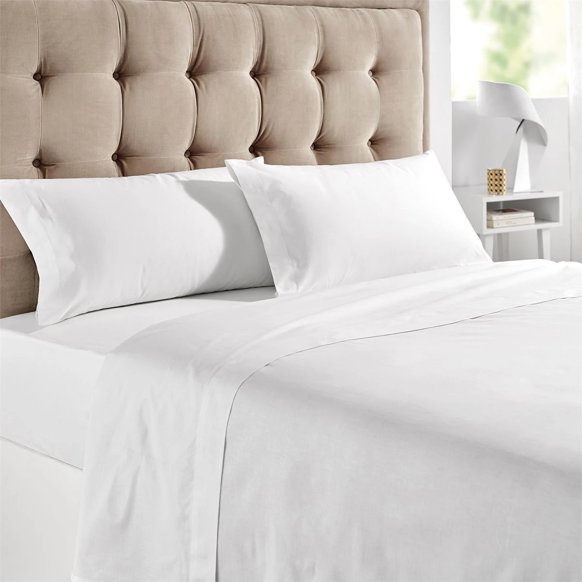Juego De Cama 100% Algodón Percal 200 Hilos 90x200cm Pikolin Home 4 Juego De Cama 100% Algodón Percal 200 Hilos 90x200cm Pikolin Home - Image 2