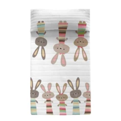 Rabbit Family Colcha Cama 80/90 (180x260 Cm) Multicolor -Descansaya Tienda De Ventas b85c70d5083e7c96fdf02fdc820e22f3989a8d15 851143a197e64f16ac730bd949cae8d1