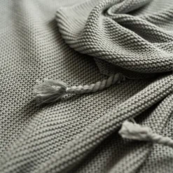 Manta De Algodón Gris Claro 125 X 150 Cm NAZILLI -Descansaya Tienda De Ventas ba2212d432ed3c7b5d30c4c9c68e21fc048b05e9 b99eb94ed02e4d7986a87f40ae0c317a