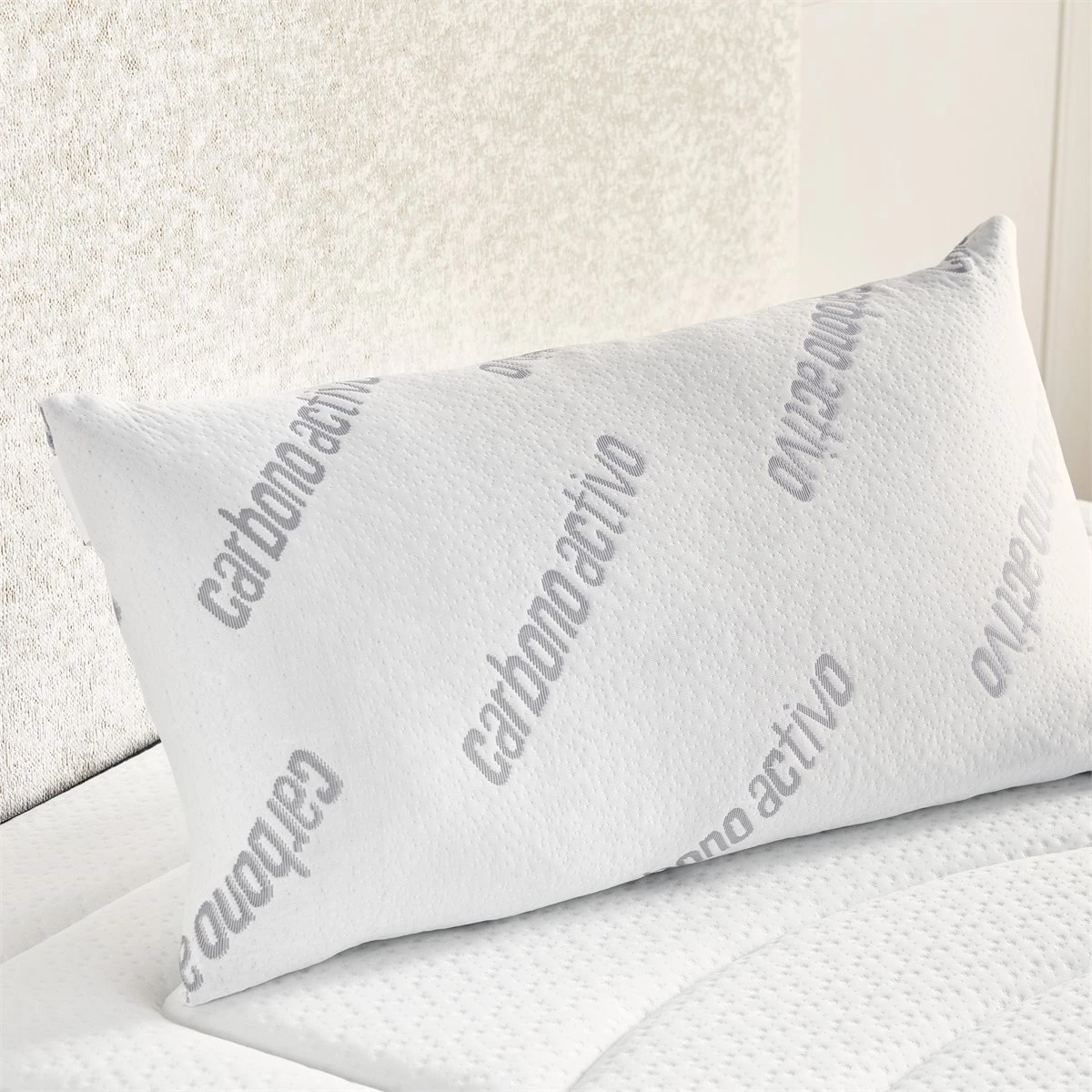 Almohada Viscoelástica Con Carbono Activo 70x40cm Pikolin Home 4 Almohada Viscoelástica Con Carbono Activo 70x40cm Pikolin Home - Image 2