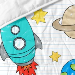 Space Rocket Colcha Cama 80/90 (180x260 Cm) Multicolor -Descansaya Tienda De Ventas c72a775e20b5b48db5837b4d862f84157a44a6f6 e46f79f04551499e96e4b05986e6e24c