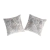 Guy Laroche 2 Fundas De Almohada 100% Algodón PercalLANSA 65x65 Cm Gris