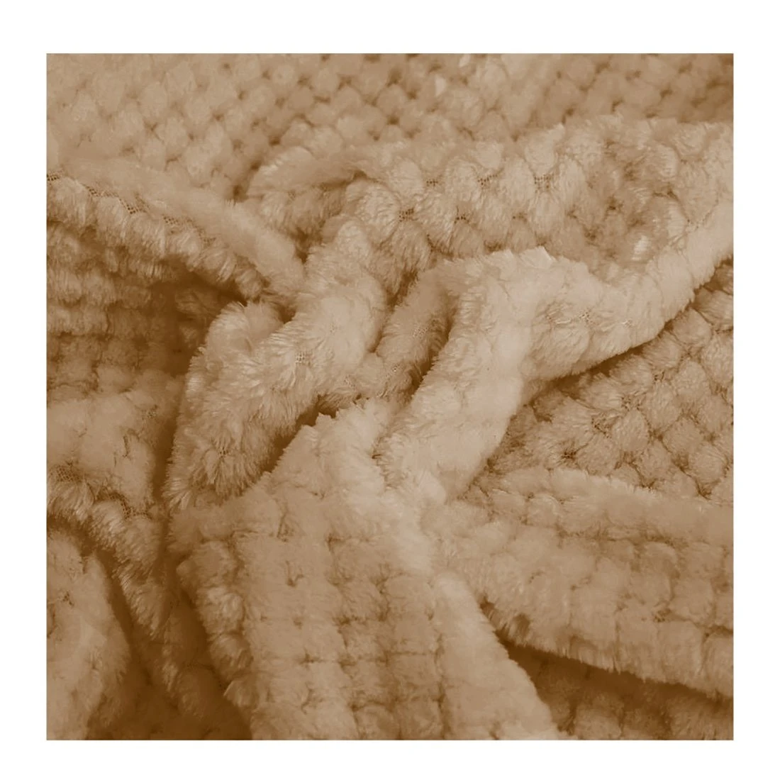 Acomoda Textil - Manta De Sedalina 220x240 Cm. Manta Cálida, Transpirable, Suave Y Ligera Para Sofá, Cama Y Viaje. (Marrón) 5 Acomoda Textil - Manta De Sedalina 220x240 Cm. Manta Cálida, Transpirable, Suave Y Ligera Para Sofá, Cama Y Viaje. (Marrón) - Image 3