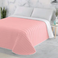 COLCHA BOUTI REVERSIBLE BICOLOR L.302 ROSA/BLANCO CAMA 90 5 COLCHA BOUTI REVERSIBLE BICOLOR L.302 ROSA/BLANCO CAMA 90 -Descansaya Tienda De Ventas cd2ce927ad162638190ce899d1f8cb84ffb27ca6 f936c384b8cf42a89ff0a5c0e8647cb4