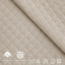 Vipalia - Colcha Bouti Pique 30% Algodón - 70% Poliester. Modelo Silver Cama 90 Cm - 180x260 Cm, Color Beige/Marfil 15 Vipalia - Colcha Bouti Pique 30% Algodón - 70% Poliester. Modelo Silver Cama 90 Cm - 180x260 Cm, Color Beige/Marfil -Descansaya Tienda De Ventas e0a39014984b2b0d77f079972bbb561d323adebb eafb19c8d3434f50b087170134cb80c6