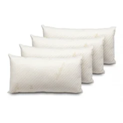 Pack 4 Almohadas Viscocopos Cashmere 70cm