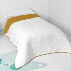 Basic Dash Colcha Cama 80/90 (180x260 Cm) Mostaza -Descansaya Tienda De Ventas e920cbc8899bf0188dc6d695e5a1a51d4d52b4dc 4401037c840a48b6a7bddbad775a80b9