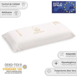 Vipalia Pack 2 Almohadas Viscoelasticas Compactas. Comodas Transpirables. Exterior Tejido 3D. Con Cremallera. Lavables. Firmeza Media. Confortables Y Adaptables. Calidad. 2x75 Cm 10 Vipalia Pack 2 Almohadas Viscoelasticas Compactas. Comodas Transpirables. Exterior Tejido 3D. Con Cremallera. Lavables. Firmeza Media. Confortables Y Adaptables. Calidad. 2x75 Cm -Descansaya Tienda De Ventas eb24693900978bbc193641eba8e55ef15011c137 601c7a0420ff4ebba2026bd7dcd38e9c
