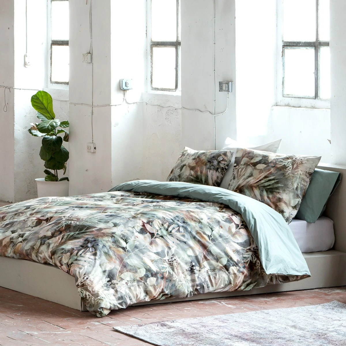 Guy Laroche Funda De Almohada (2) RINDAEL Gris/marrón 65x65(2) Cm 4 Guy Laroche Funda De Almohada (2) RINDAEL Gris/marrón 65x65(2) Cm - Image 2