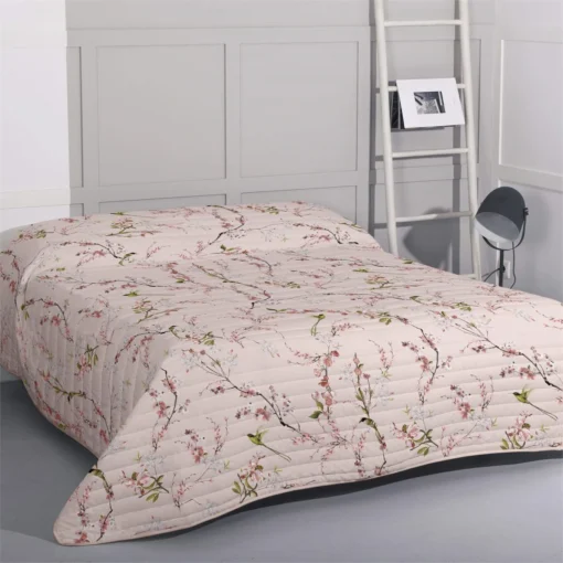 Chinoiserie Rose Colcha Cama 80/90 (180x260 Cm) Multicolor -Descansaya Tienda De Ventas ed1b695b8235c9c8f307325cdbf82dfd68166dec 5cc0a35fd61d4a8d9e8c5a071fa0db3e