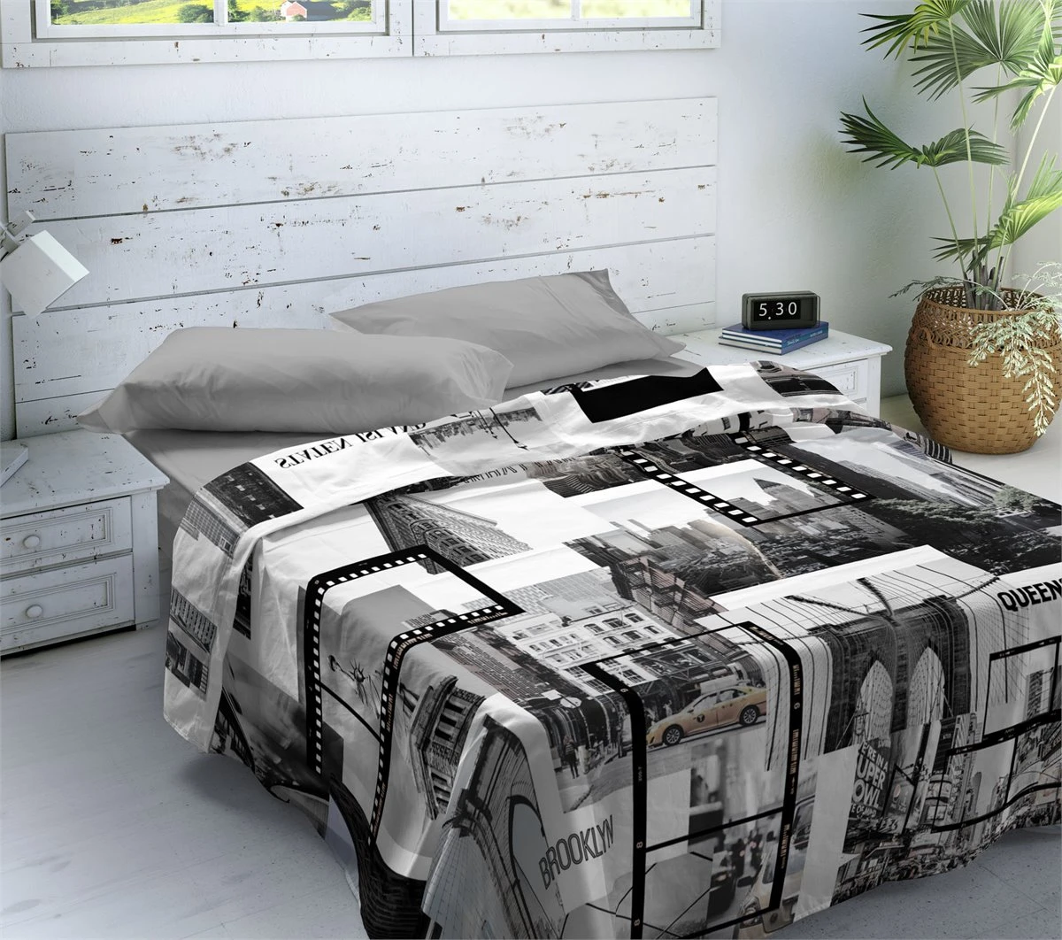 JUEGO DE SÁBANAS DOWNTOWN CAMA 90 3 JUEGO DE SÁBANAS DOWNTOWN CAMA 90