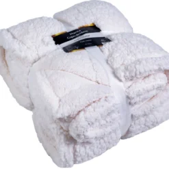 Manta COPO DE NIEVE Color Blanco