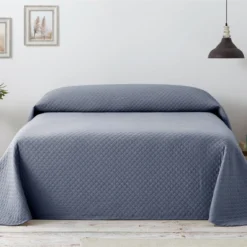 Vipalia - Colcha Bouti Pique 30% Algodón - 70% Poliester. Modelo Silver Cama 135 Cm - 235x260 Cm, Color Marino/Azul -Descansaya Tienda De Ventas f40ffb178ac2ffde2d2991056211fd50fa77183a 5447b42afa93483998157a3fd5a49c51