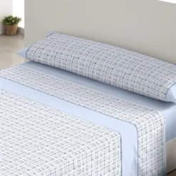 Juego De Sábanas Tres Piezas Donegal Cuadro Cama De 90 Azul -Descansaya Tienda De Ventas ff3fcc7df8c70b5c819513252132b85d490d7350 1c440c19ec654f90862ec4080d61a557